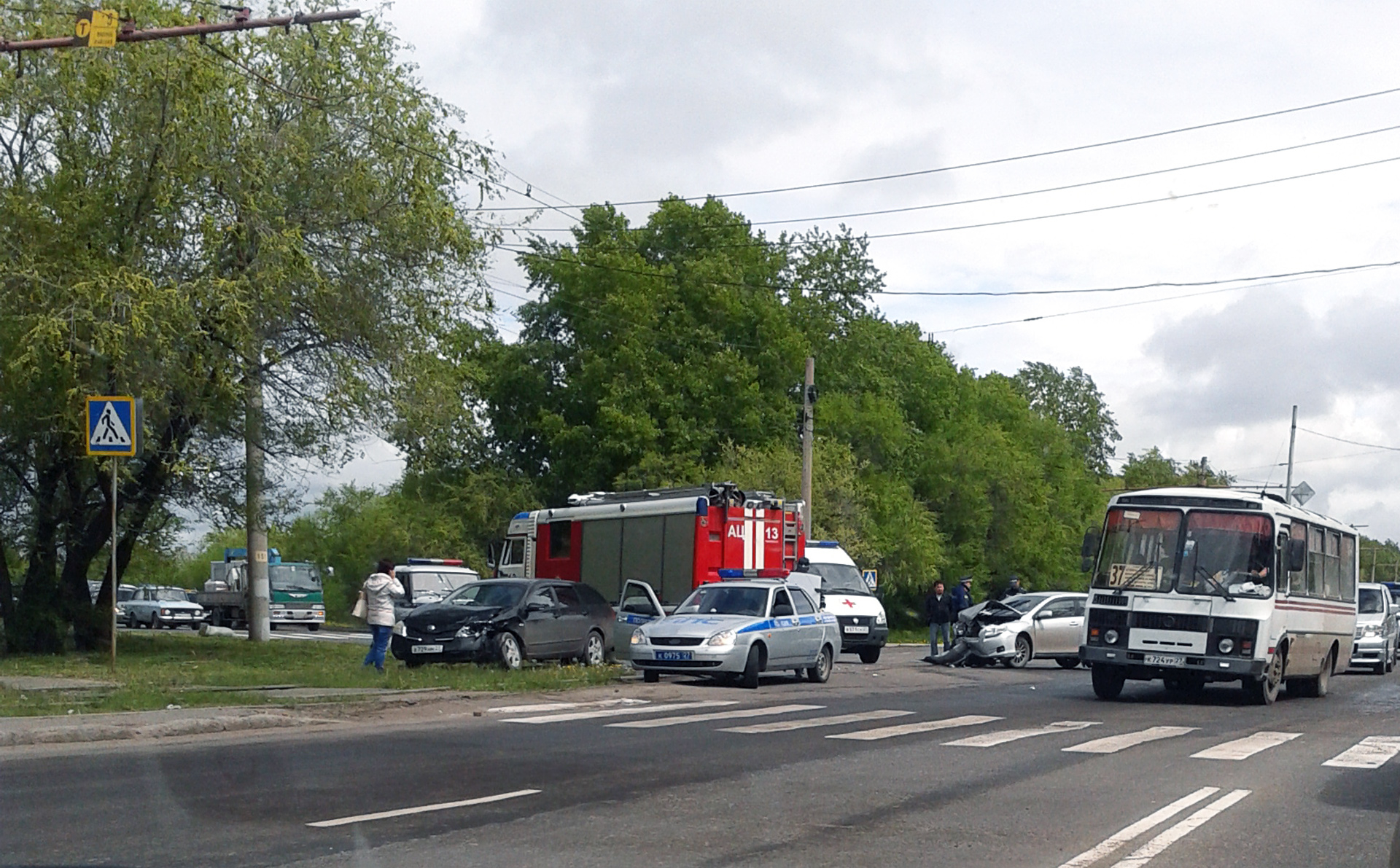 Два человека получили травмы на дорогах города вчера днём