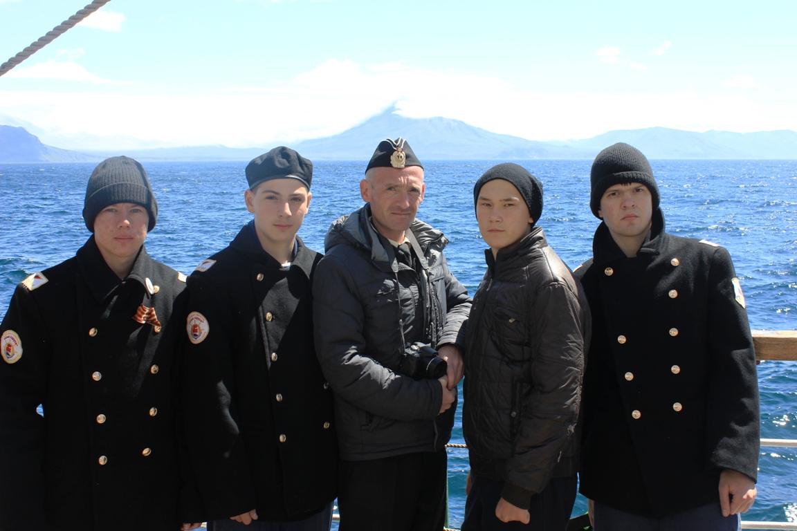 Воспитанники Клуба юных моряков вернулись с корабельной практики на судне “Паллада”