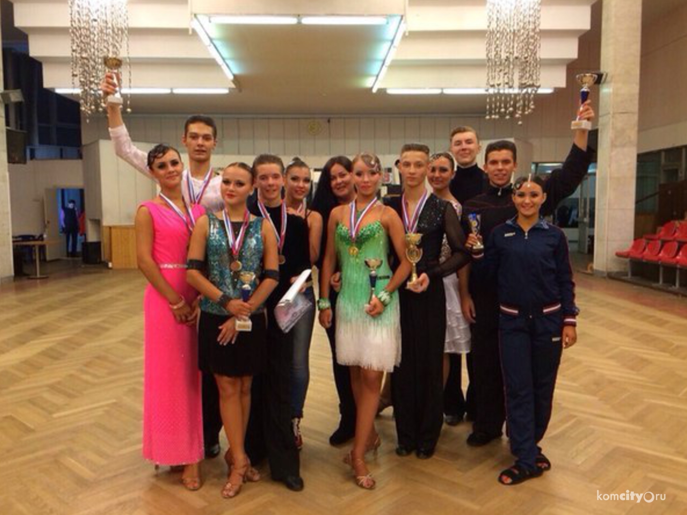 26 призовых мест привезли комсомольские танцоры с московских соревнований