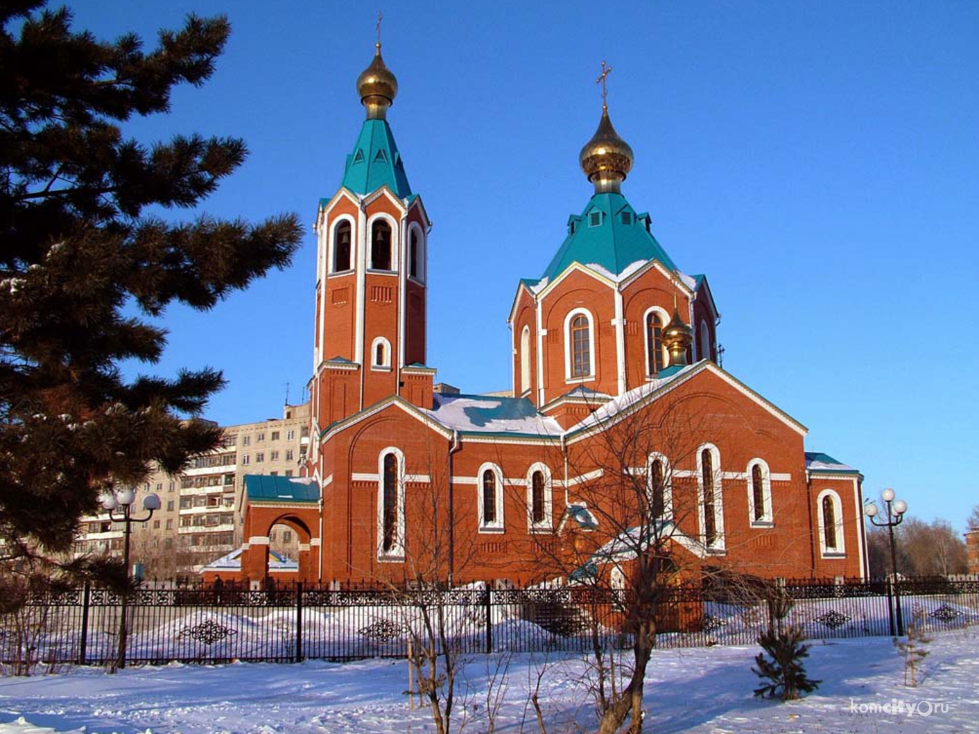 В приходе Собора Казанской иконы Божией Матери завтра состоится праздничная литургия