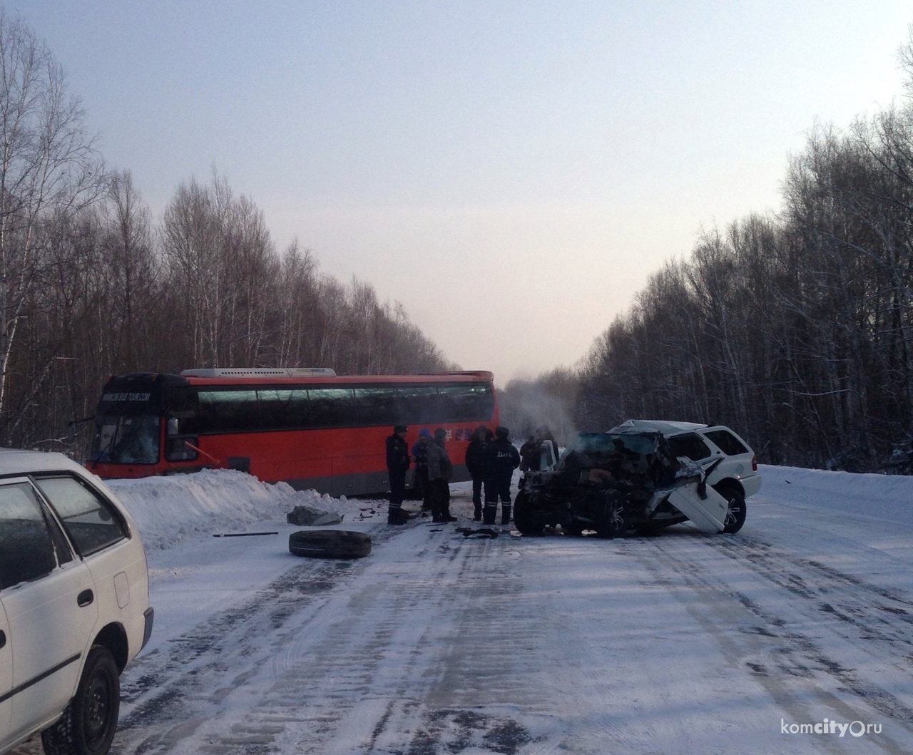 В результате случившегося вчера на трассе ДТП серьёзно пострадало 3 человека