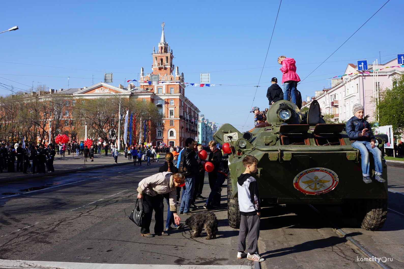 Военного Парада 9 Мая в Комсомольске не будет, но горожан ближе познакомят с боевой техникой