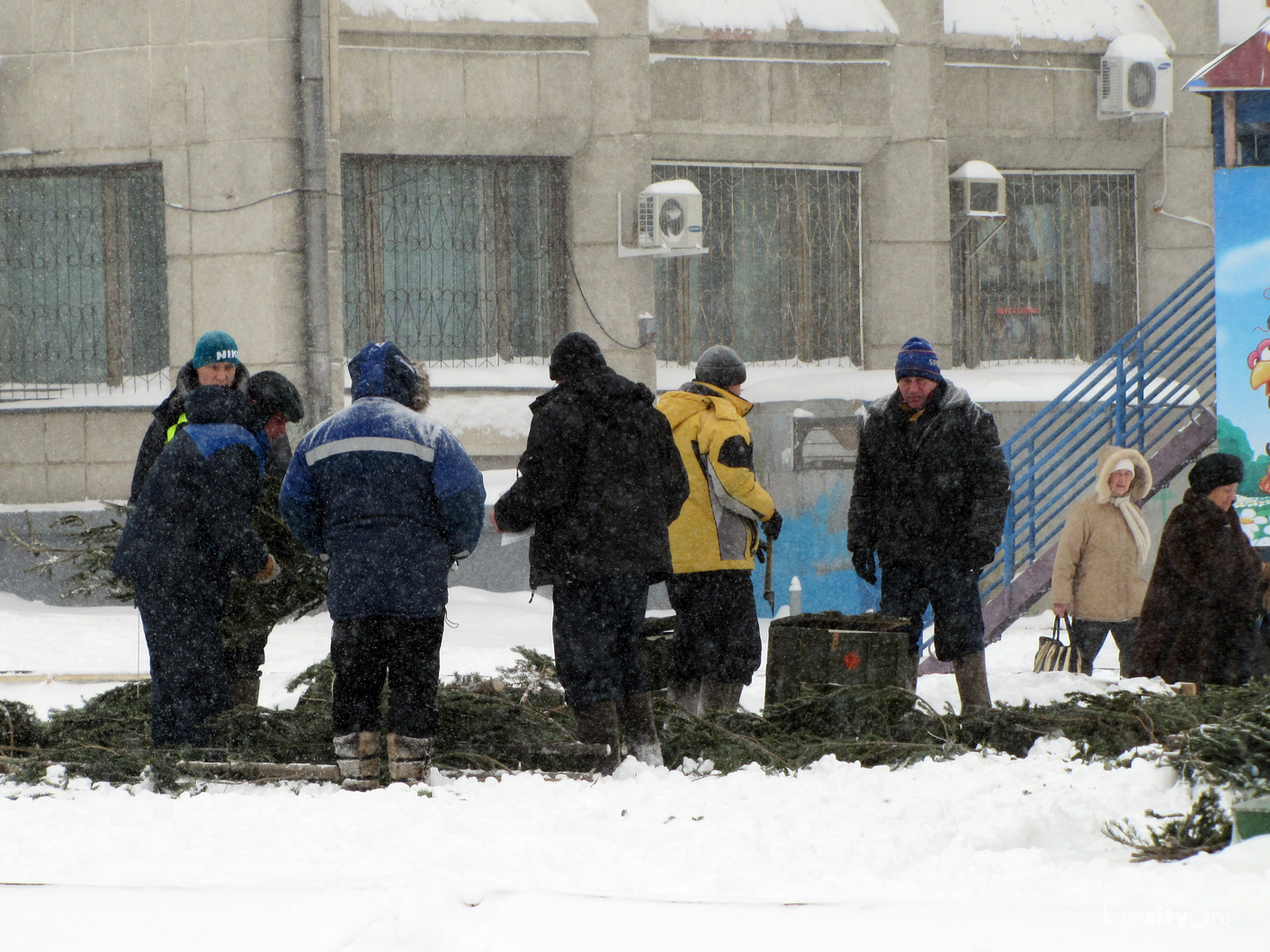 Обитатели “Питона” съедят главную городскую ёлку