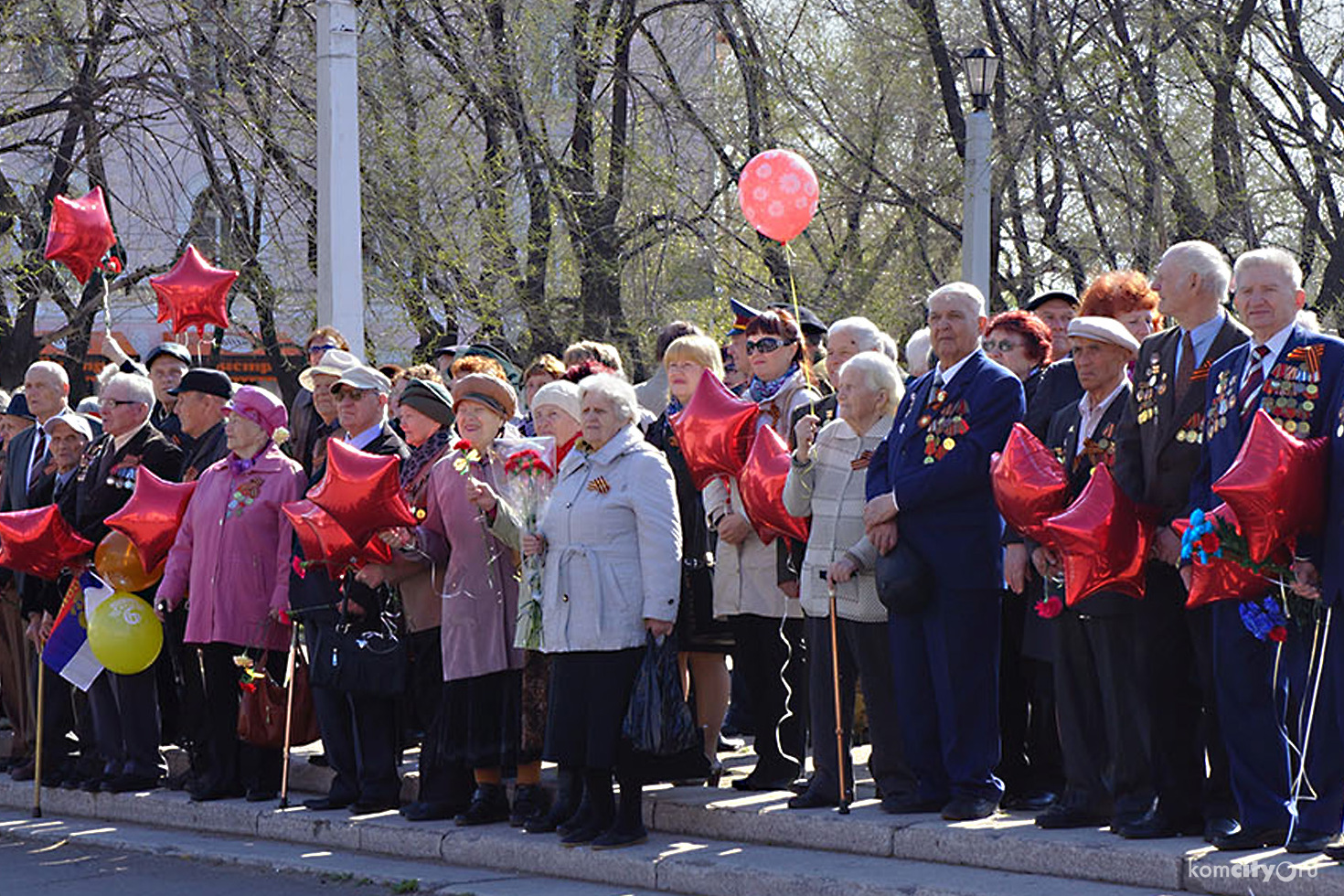 С начала года в Комсомольск вместе с семьями переехали 10 ветеранов Великой Отечественной войны