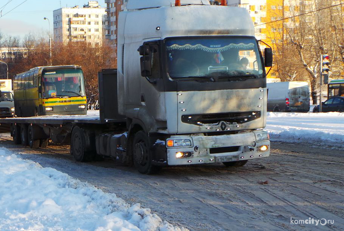 На 3,5 миллиона рублей пополнился бюджет Комсомольска за счёт большегрузных машин, курсирующих на территории города