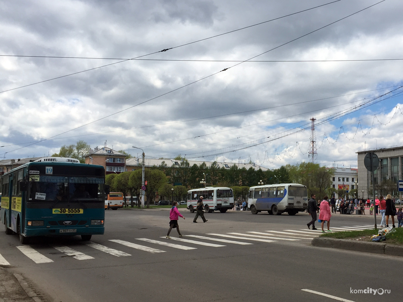 Городские власти рассматривают возможность установки на перекрёстке проспекта Мира и Аллеи Труда надземных переходов