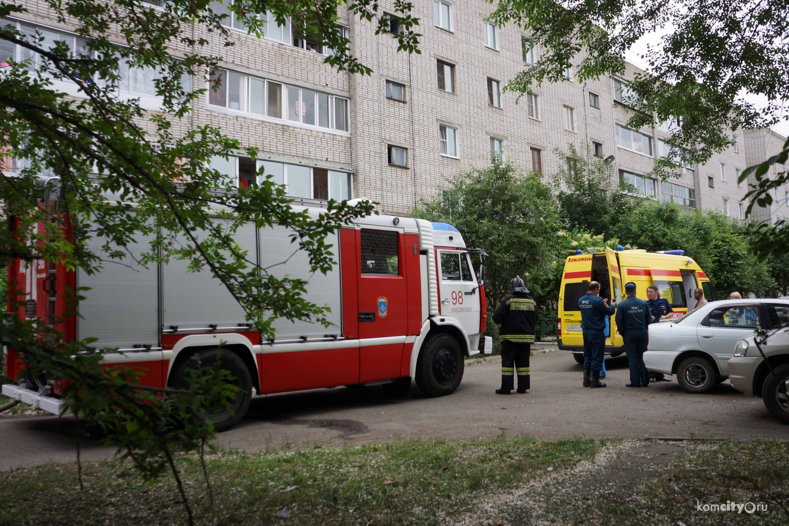 Детская шалость стала причиной пожара