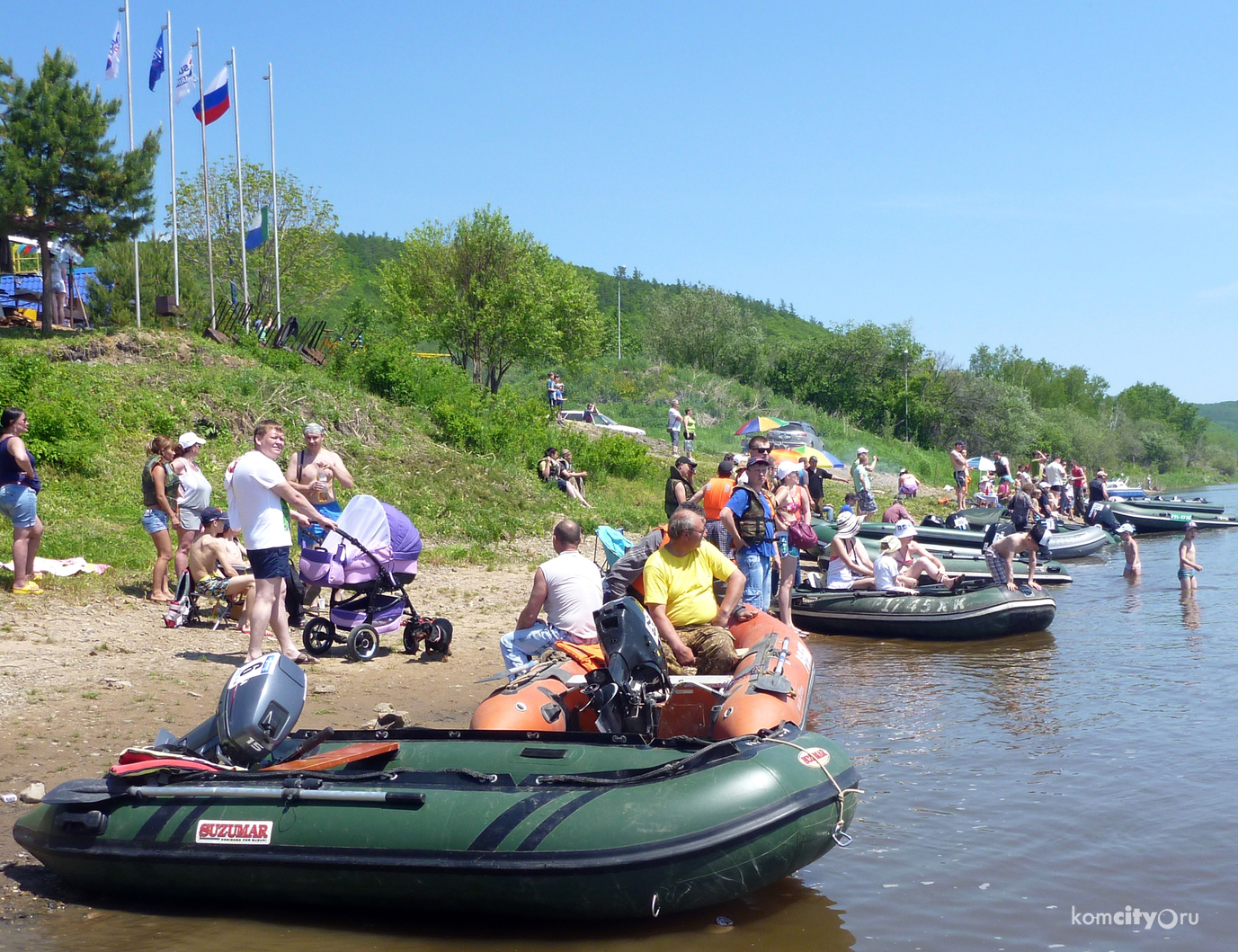 На протоке Шарголь состоялся водноспортивный праздник «Штурман 2015»