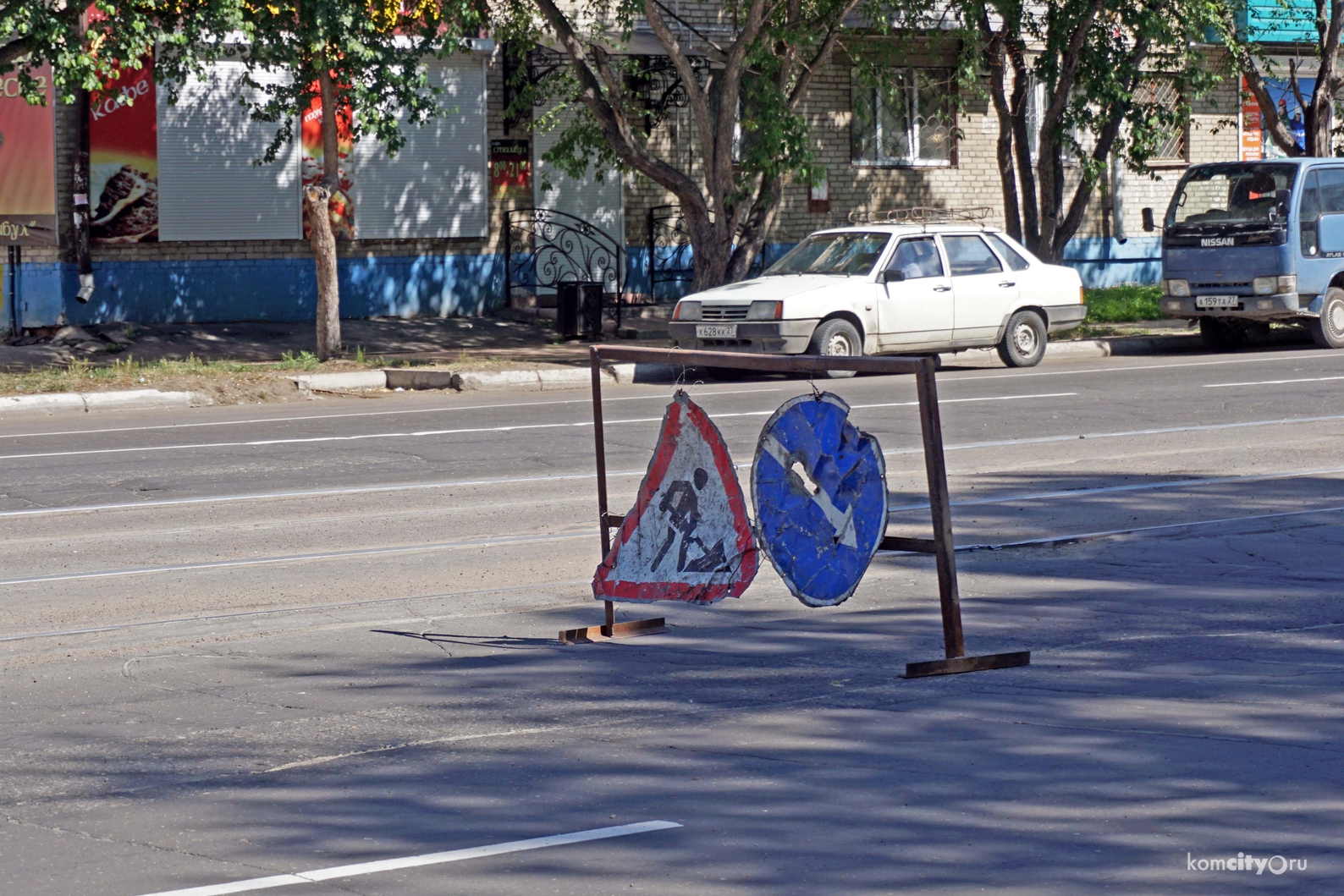 «Вторая волна» ямочного ремонта стартовала в Комсомольске