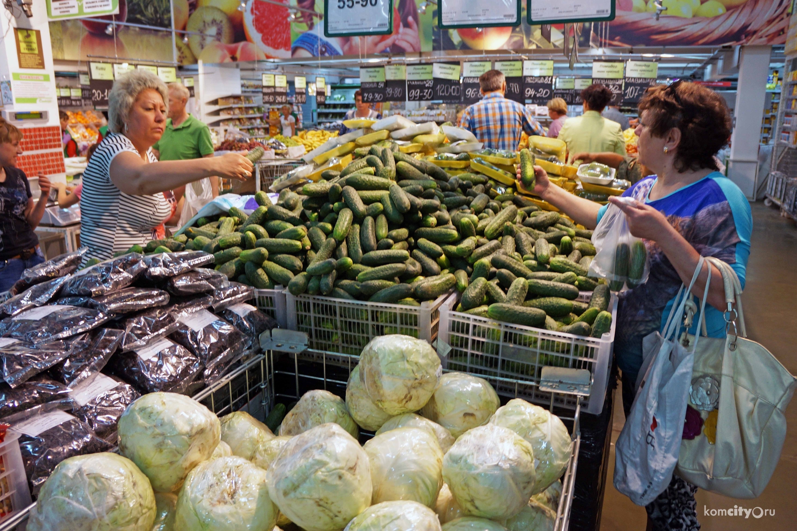 Муниципалитет: скачков цен на продукты в июне не фиксировалось