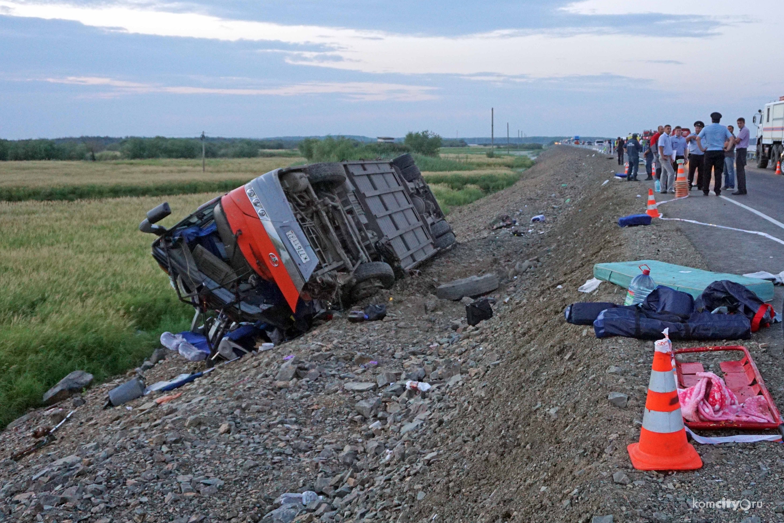 Число погибших в ДТП на озере Гасси скорректировано в меньшую сторону: погибших 15, пострадавших 36, из них 12 «тяжёлых»