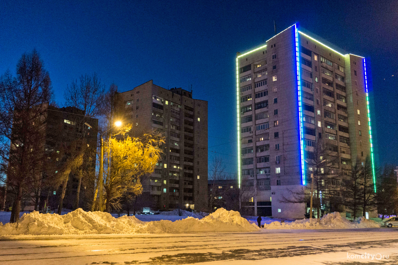 Ко Дню города подсветят две оставшиеся «свечки» на Набережной