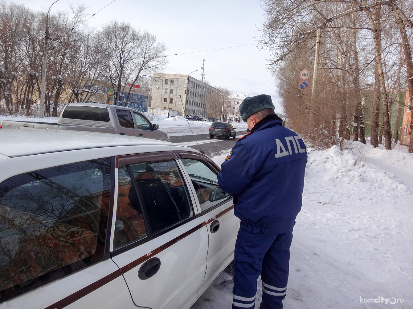 В Комсомольске одновременно со всем Хабаровским краем провели акцию «Нетрезвый водитель»