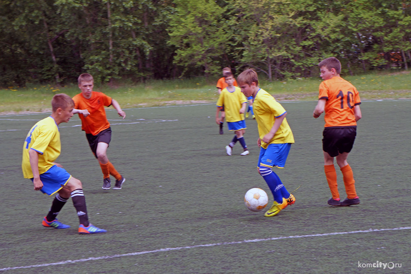 Впервые за долгое время юные комсомольчане одержали победу в турнире «Кожаный мяч»