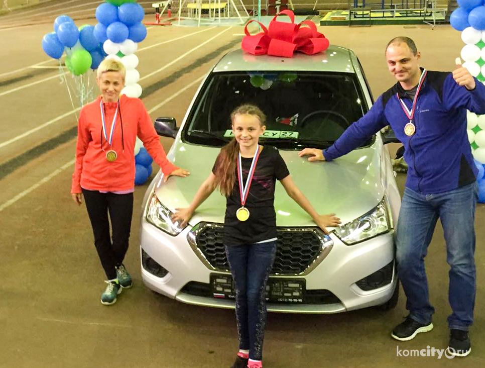 Семья Карась уже в четвёртый раз выиграла машину на краевом фестивале «Азарт. Здоровье. Отдых»