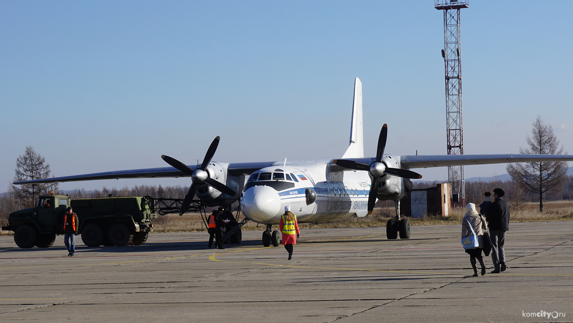 78 человек стали пассажирами возобновлённого авиарейса Хабаровск — Комсомольск — Николаевск