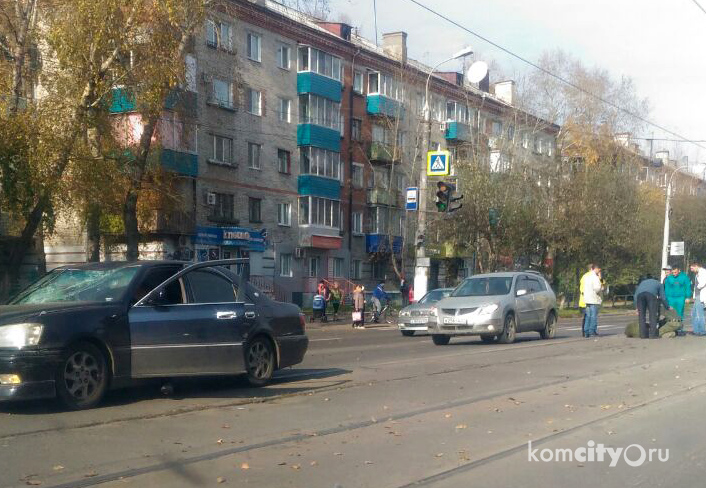 В районе Швейной фабрики сбили военнослужащего (Видео)