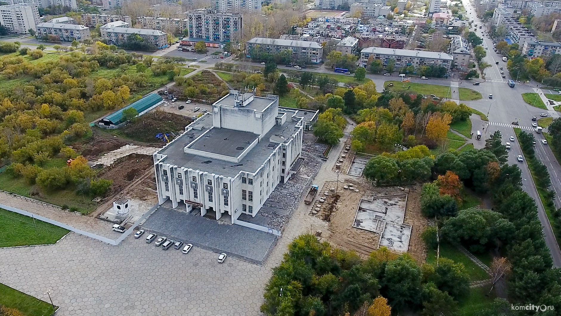 Большая сцена Драмтеатра вновь будет закрыта на ремонт в начале декабря