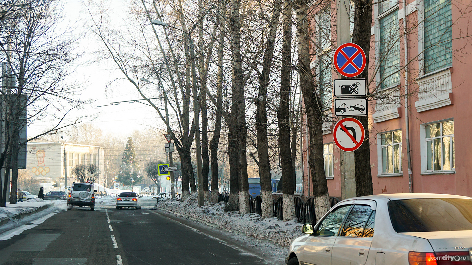 На Аллее Труда установили знаки, запрещающие левые повороты на проспект Мира