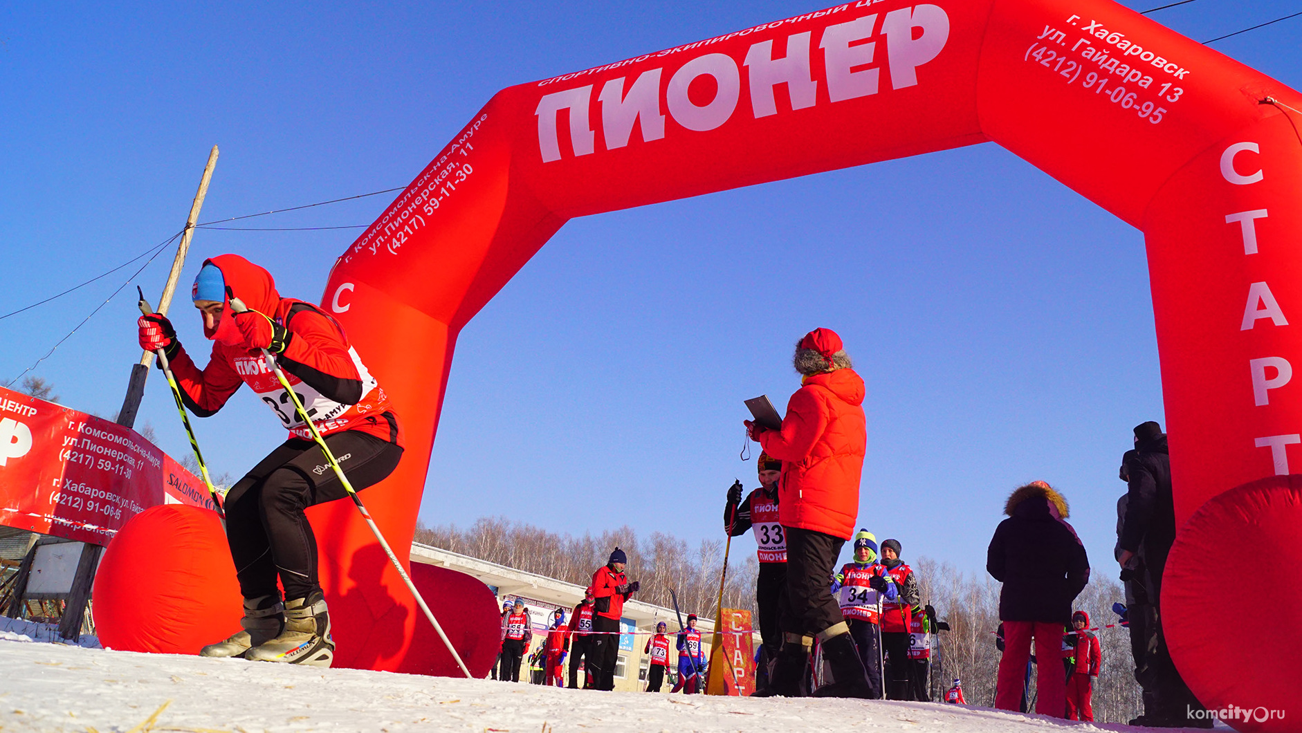 «Гонка сильнейших лыжников» прошла на лыжной базе «Снежинка» в выходные