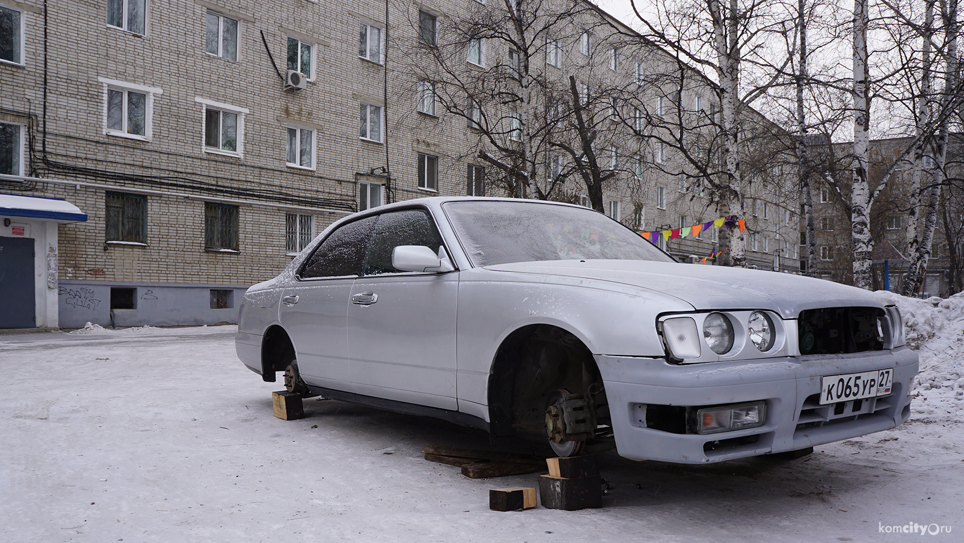 В Центральном округе разули очередную иномарку