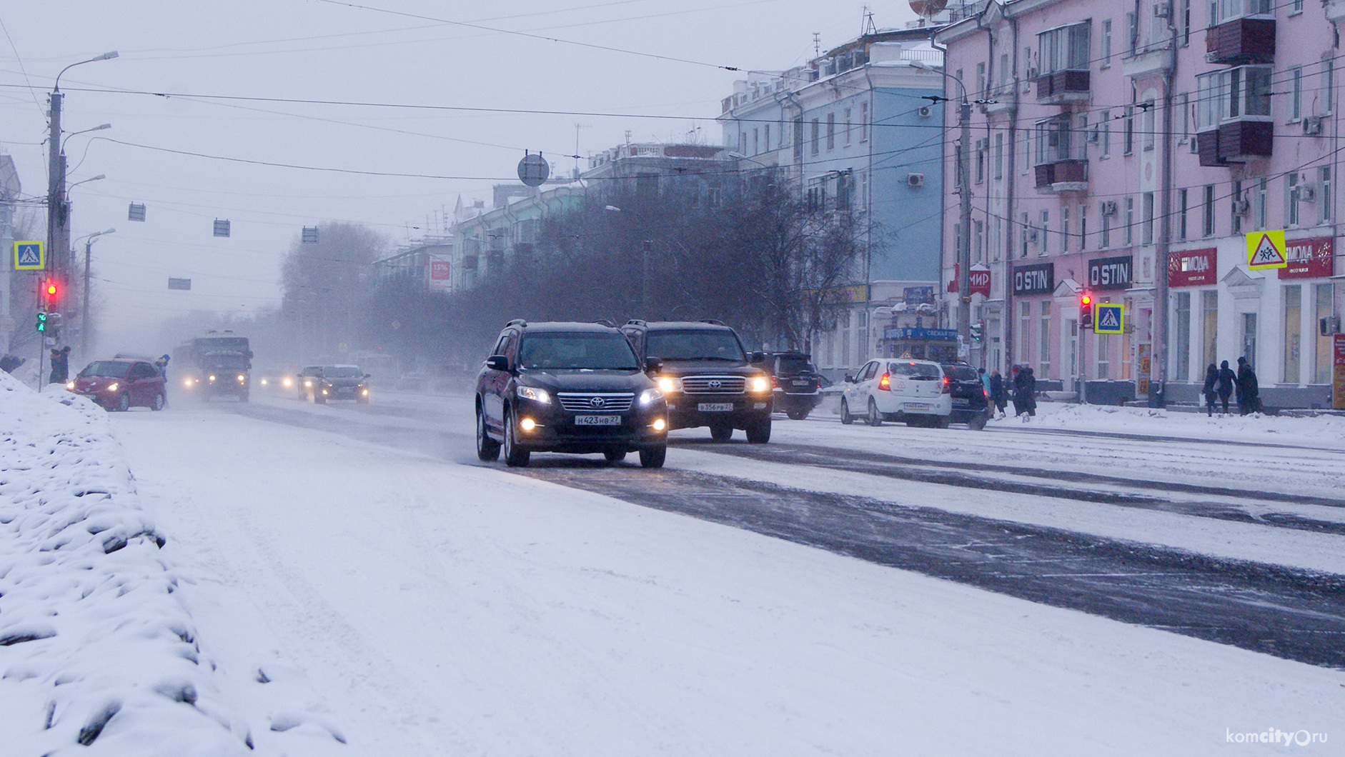 Снегопад не привёл к росту дорожной аварийности