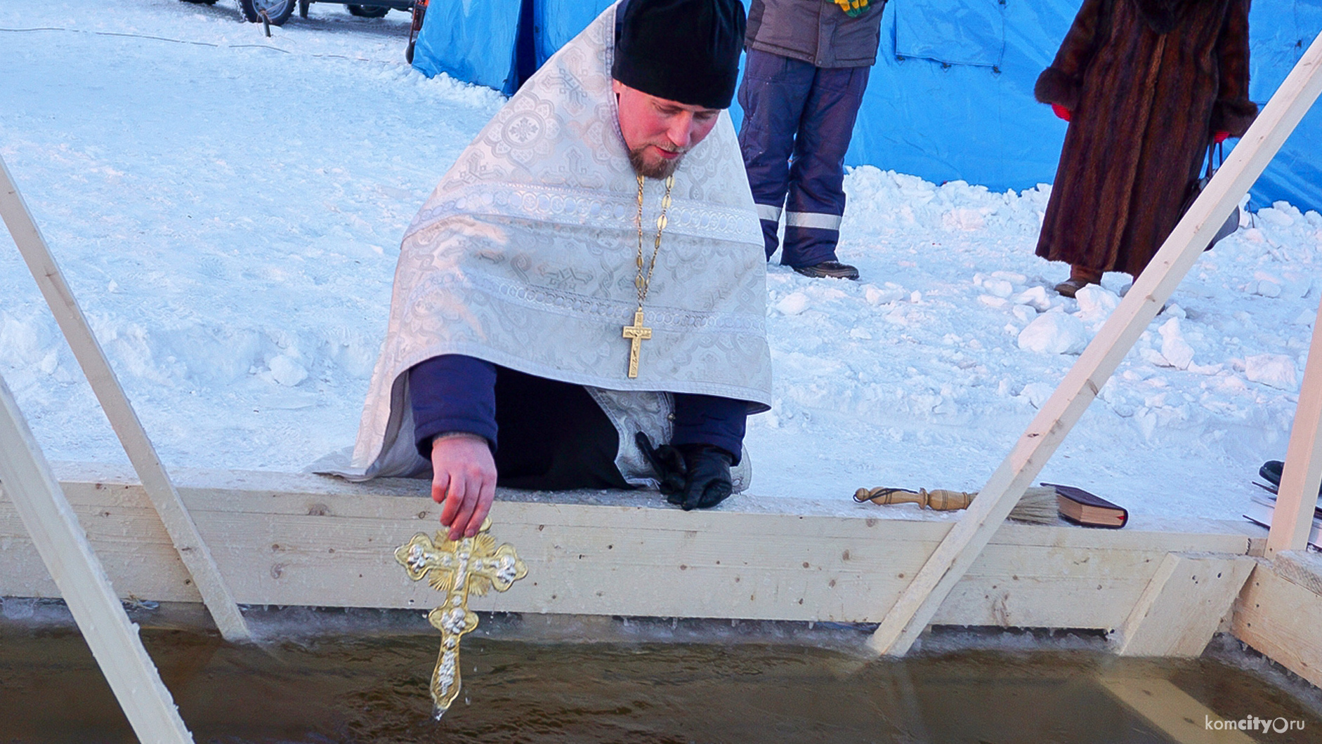 В День Крещения воду в двух бассейнах тоже освятят