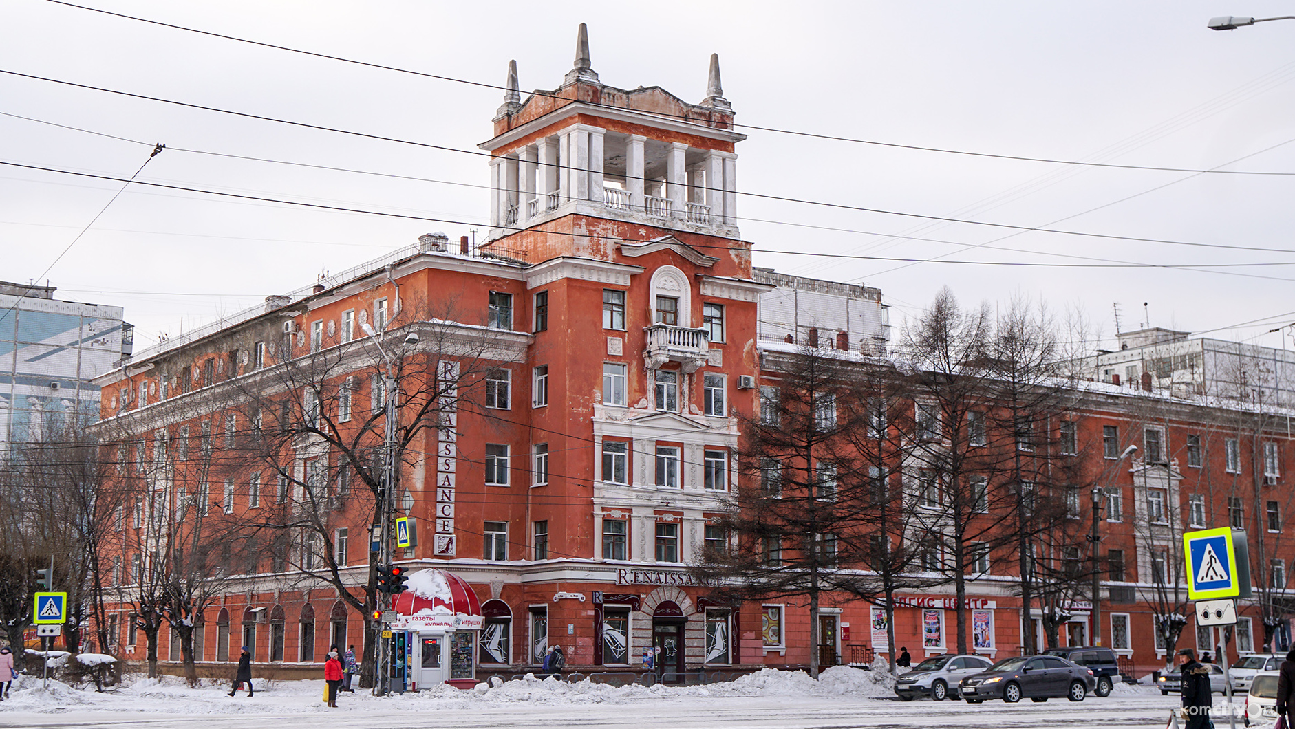 Ещё три дома планируют подсветить в Комсомольске-на-Амуре