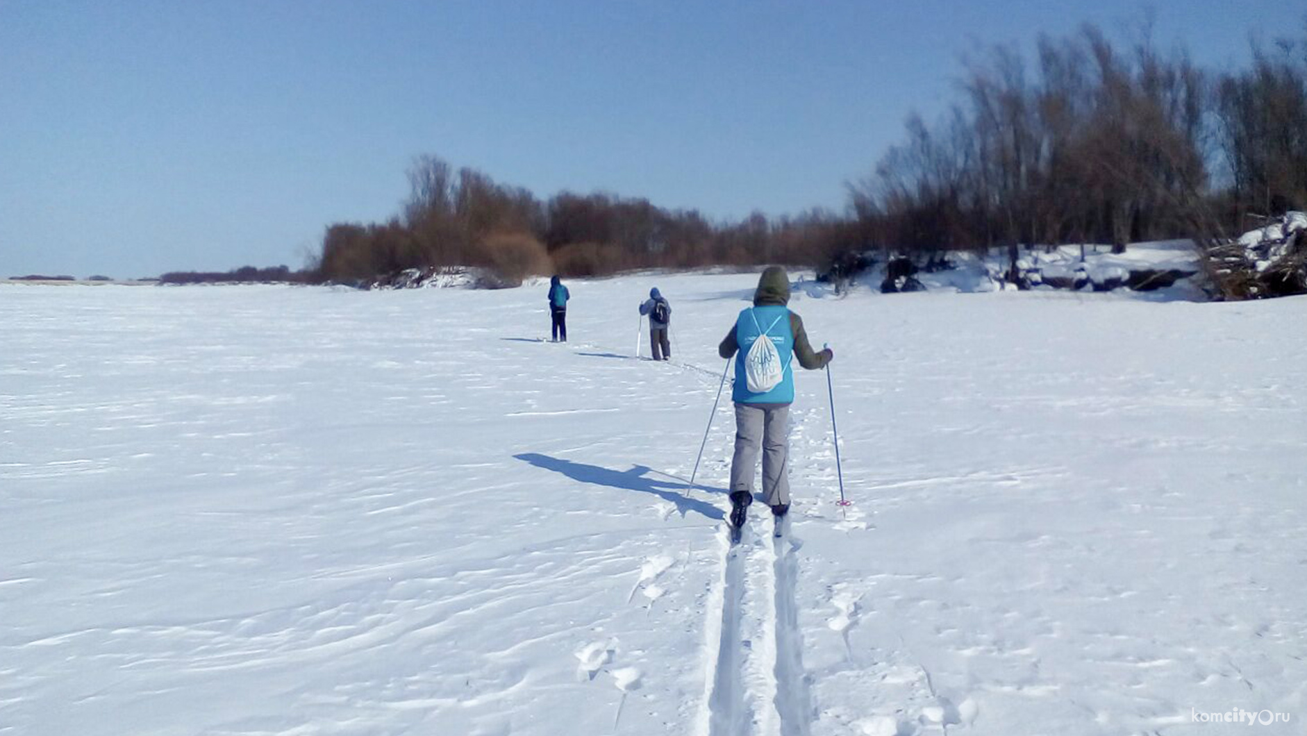 Осталось трое: Число участников лыжного перехода «Дорогой Отцов» существенно сократилось