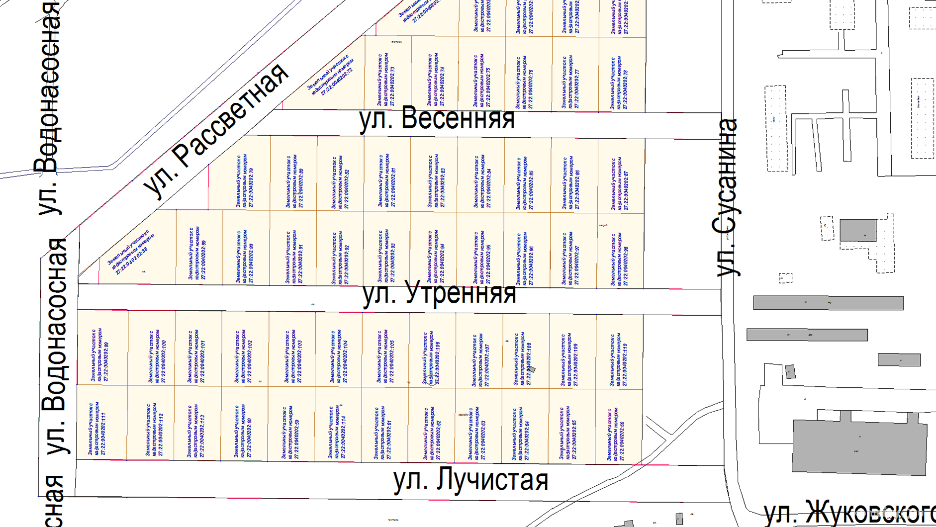 Рассветная, Лучистая и четыре Союзных улицы появится в Комсомольске-на-Амуре