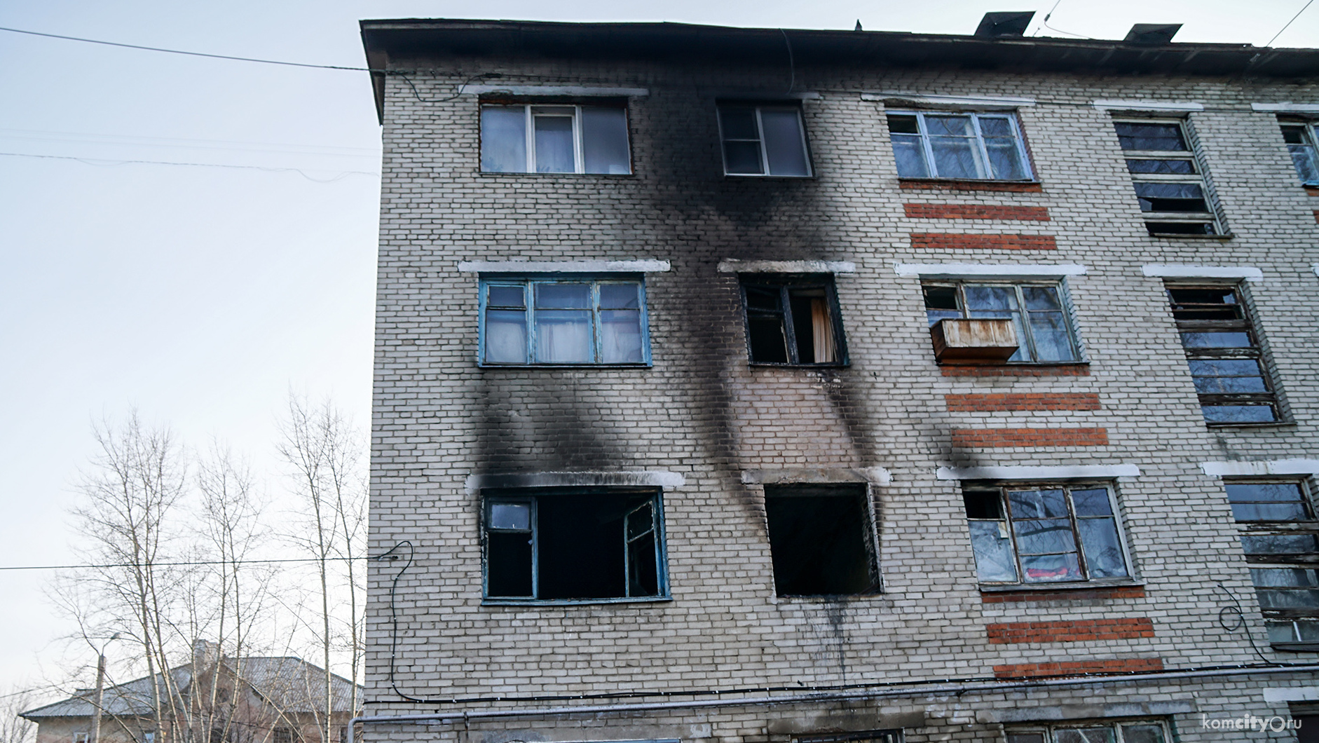 Пожар в малосемейке унёс жизнь 7-летней девочки, ещё 3 ребёнка госпитализированы