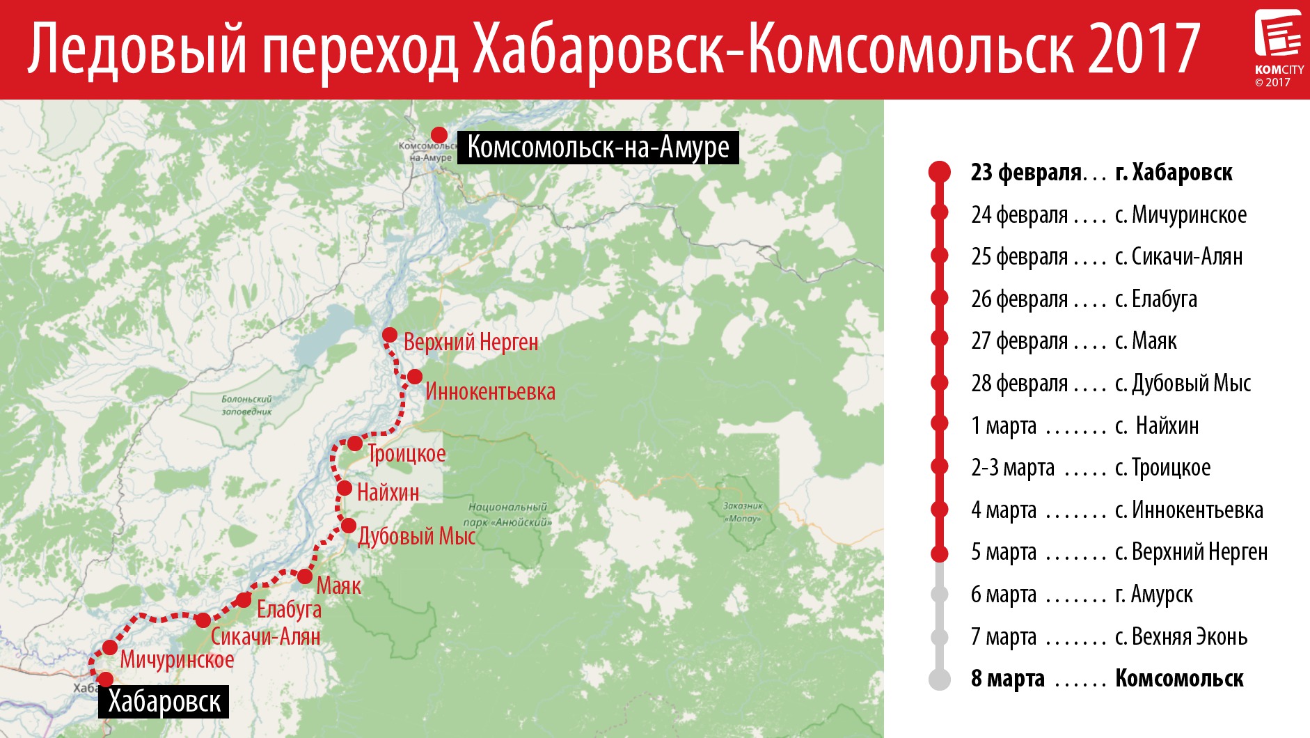 Участники перехода «Дорогой Отцов» продолжают путь несмотря на метель