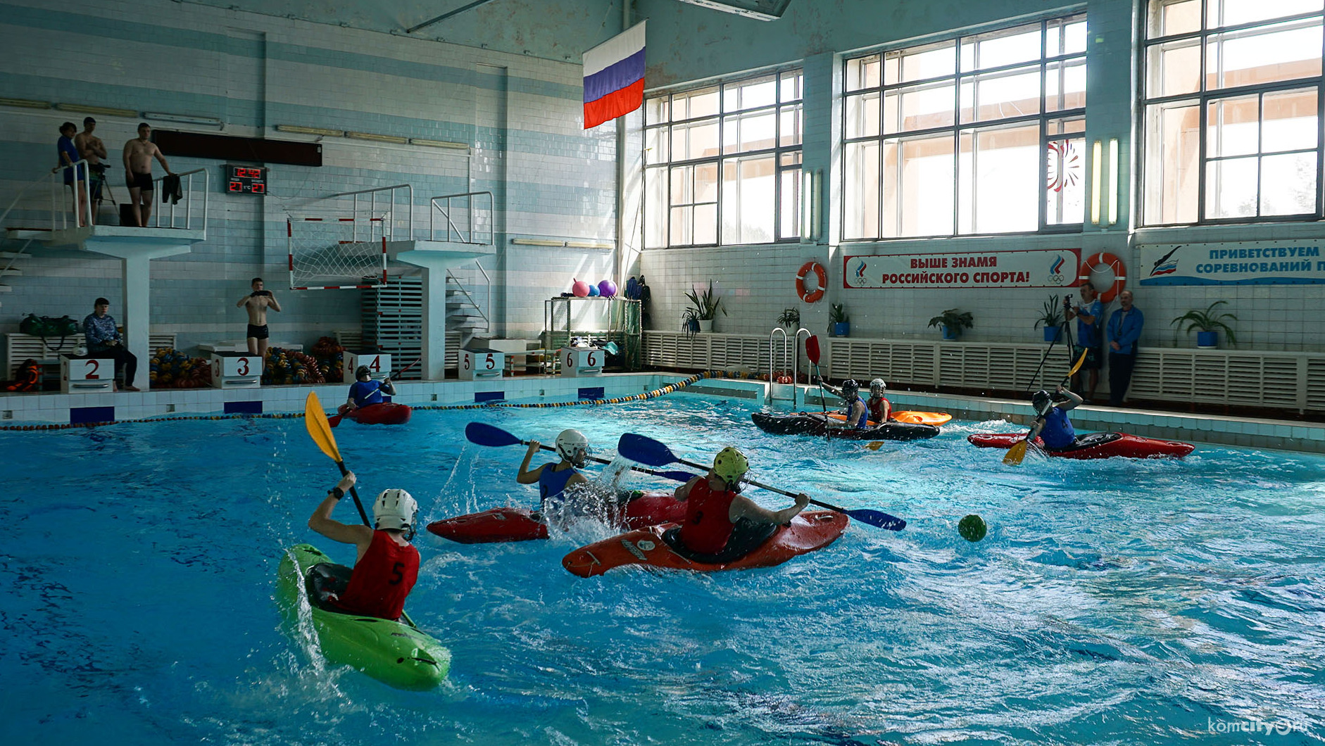 Комсомольчане одолели команду из Хабаровска на втором городском турнире по кануполо (Видео)