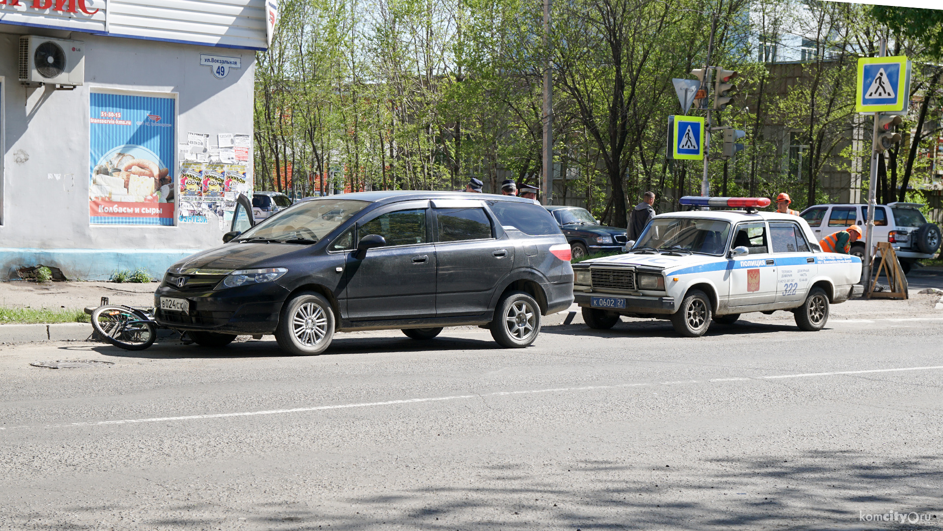 Пешеход или велосипедист? На Вокзальной сбили девочку с велосипедом