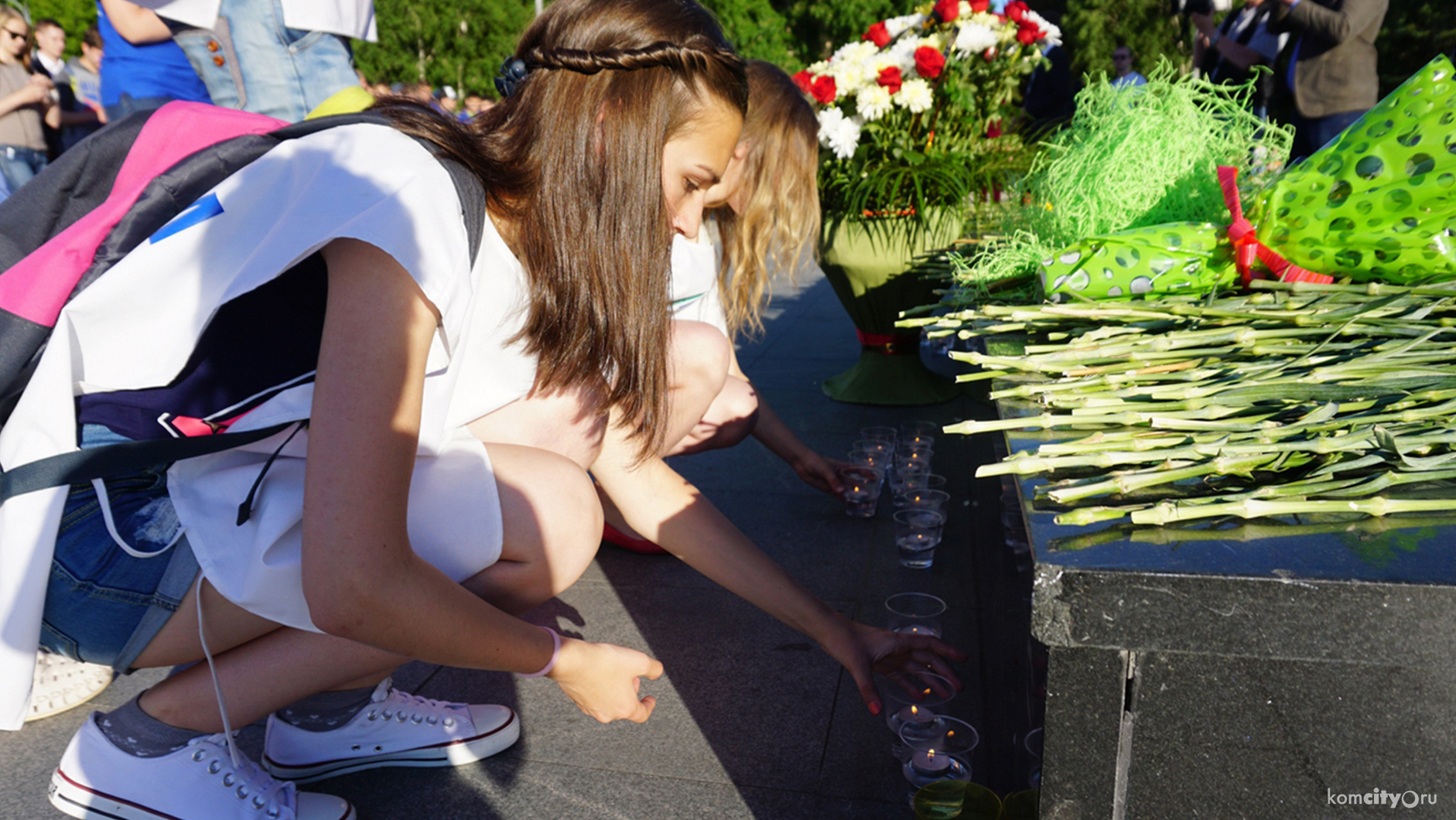 На Мемориальном комплексе вновь зажгут «Свечу памяти»