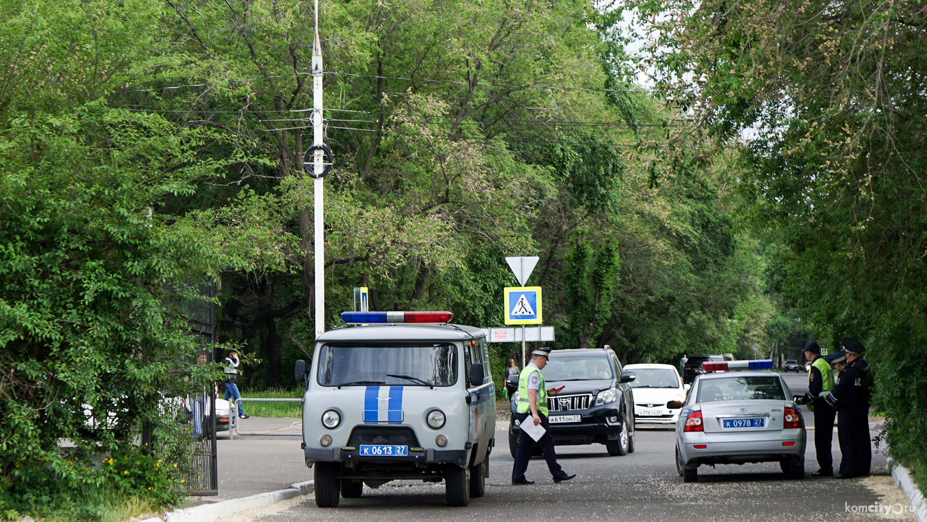 Рядом с «Авангардом» сбили мужчину, переходившего дорогу по «зебре»