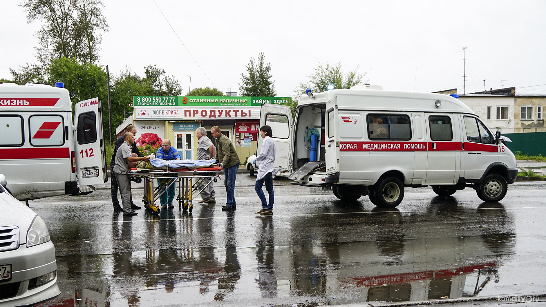 На Аллее Труда «скорая» сбила пешехода