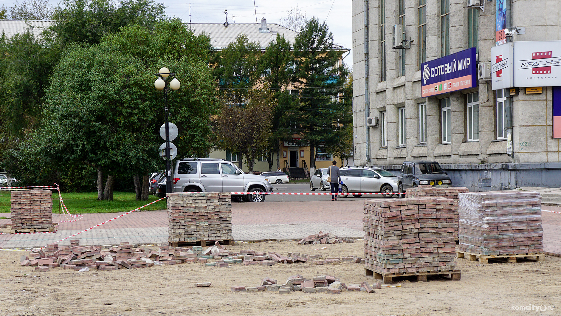 Старую брусчатку с площади Юности будут использовать на благоустройстве других городских объектов