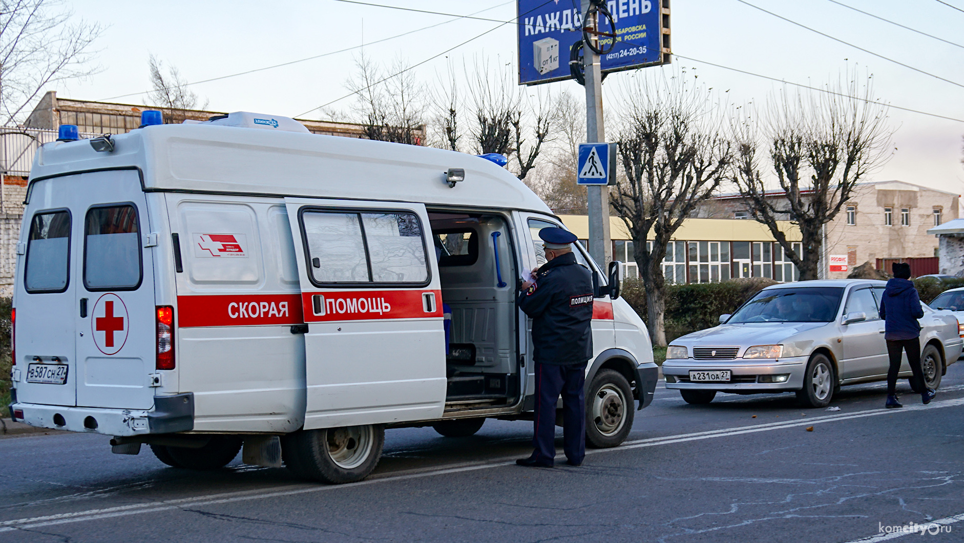 На Кирова сбили пешехода, переходившего дорогу по «зебре»