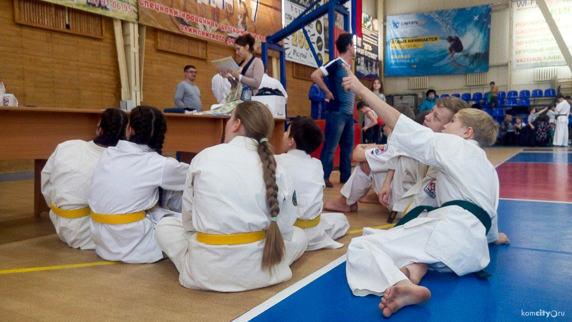 170 каратистов собрал в «Орлане» детский турнир «Медвежонок»