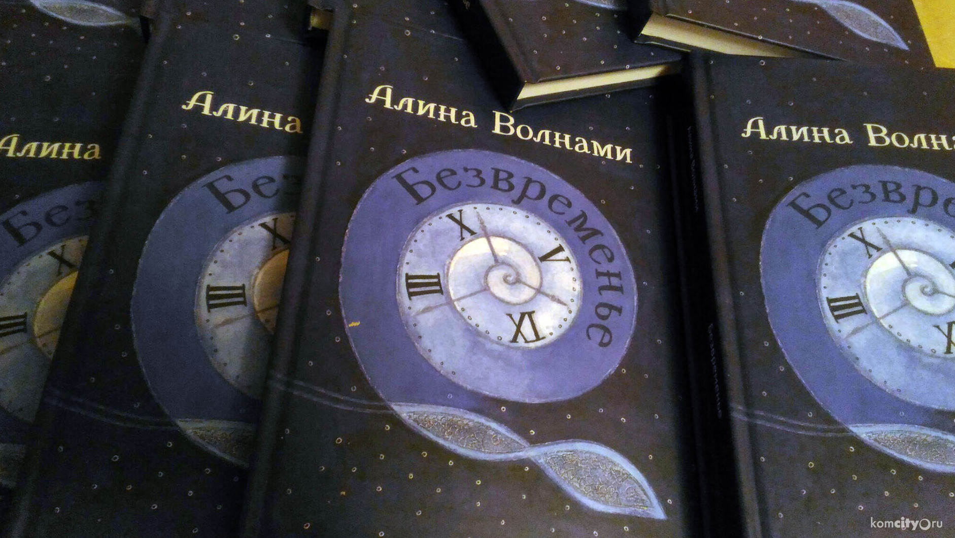 В безвременье попали зрители на презентации книги поэтессы Алины Волнами