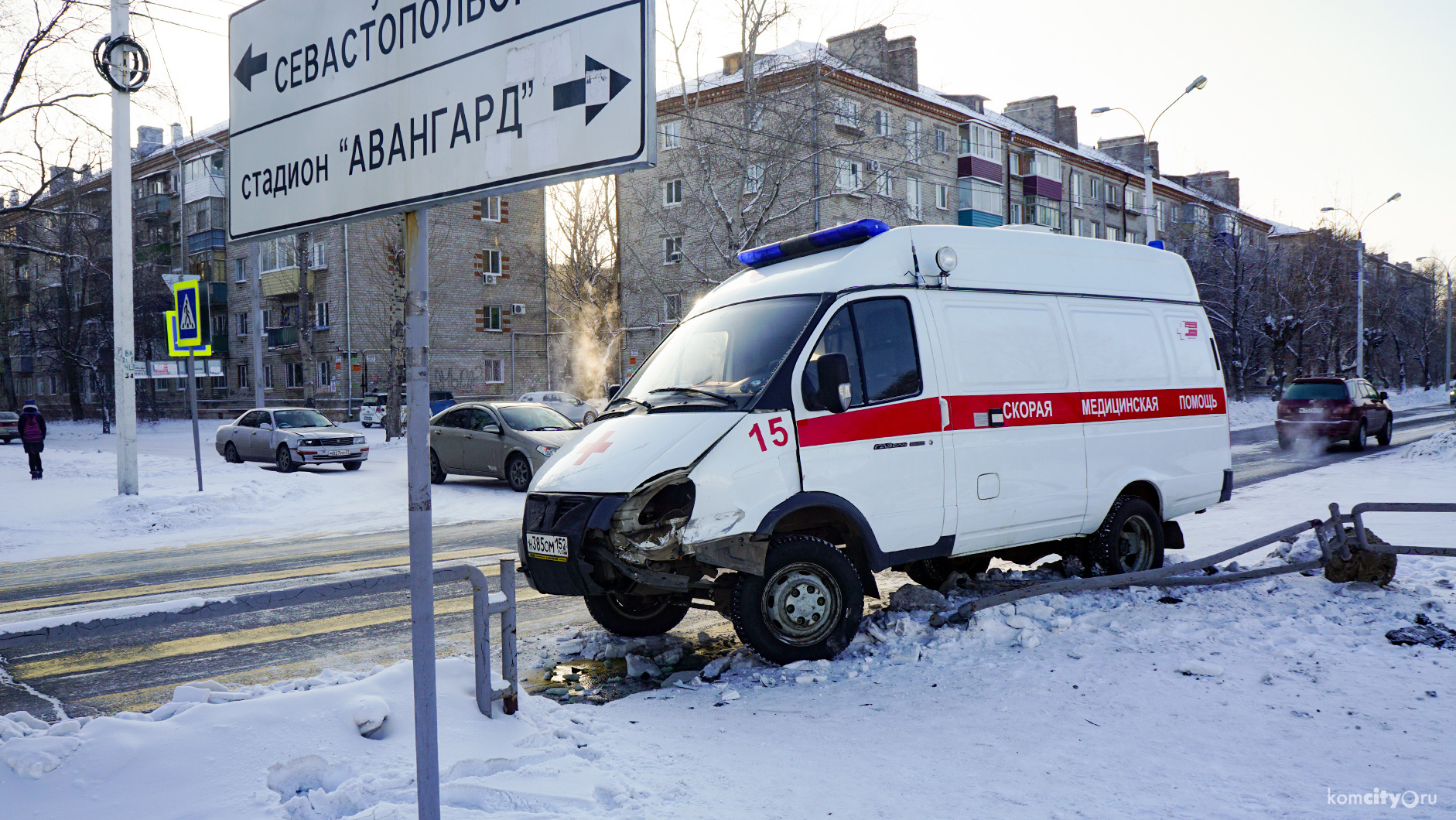 Неуступвший дорогу «Чайзер» спровоцировал ДТП с участием «скорой»