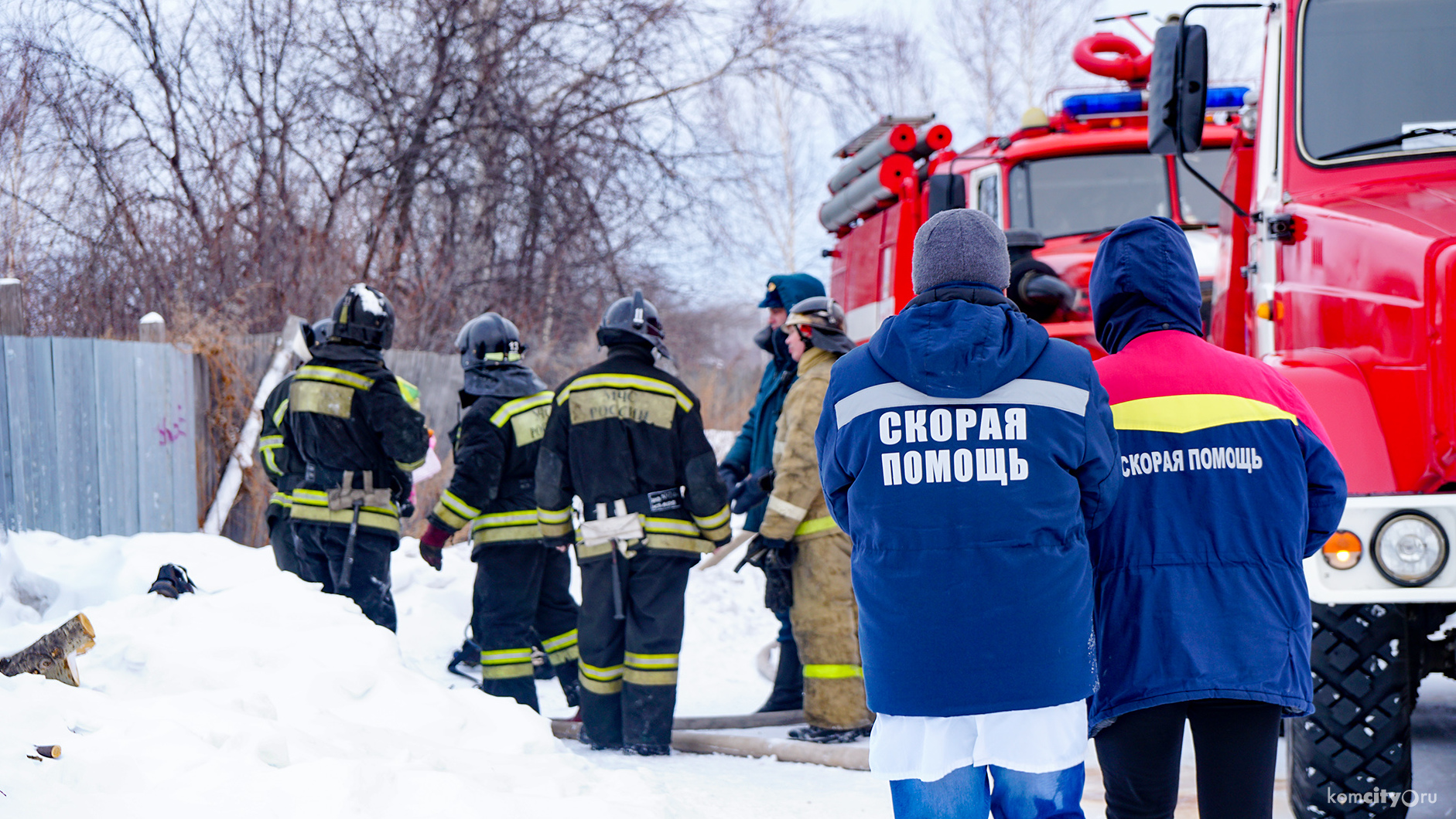 В результате пожара в посёлке Менделеева погибли два малолетних ребёнка