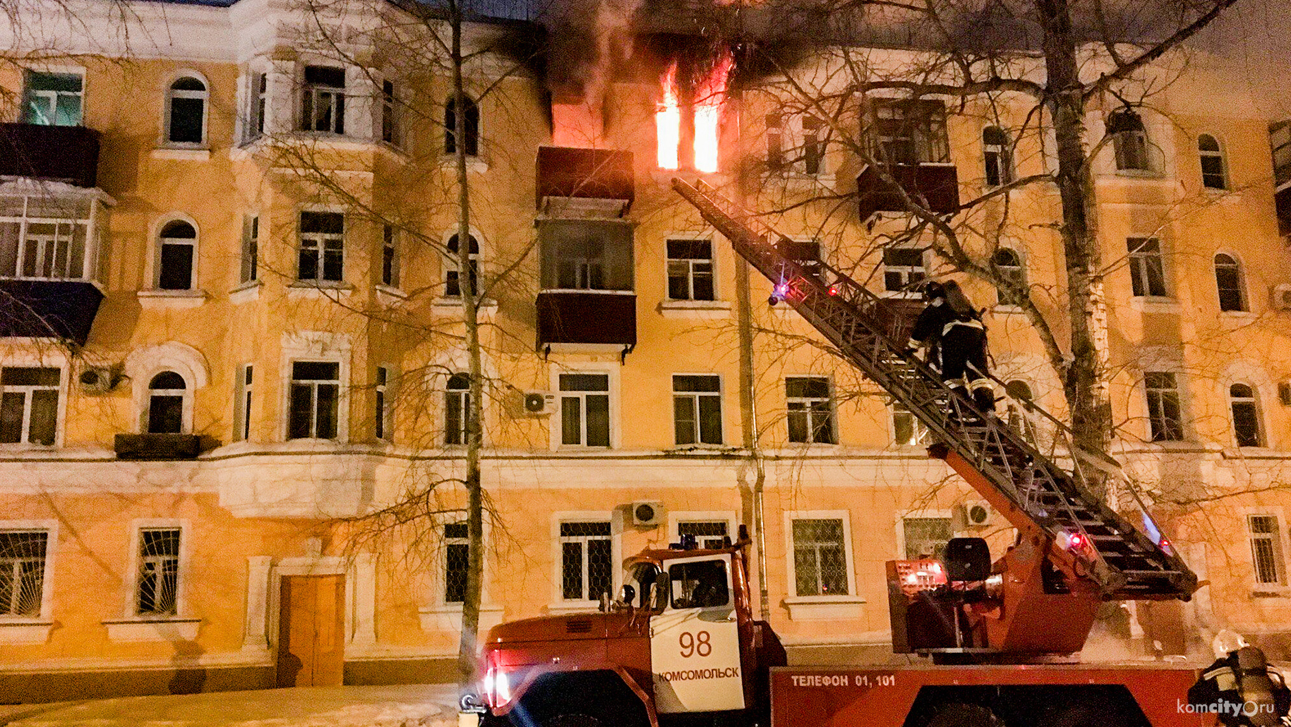 В пожаре на улице Пионерской погиб человек