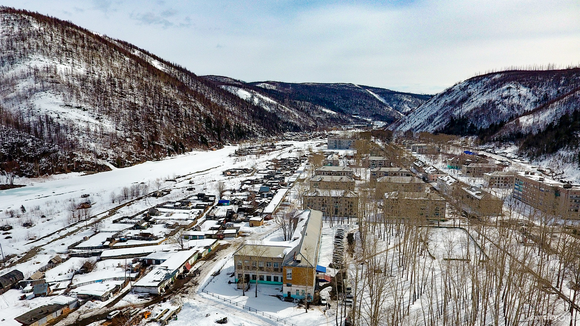 Жители посёлка Горный остались без воды из-за перемерзания труб