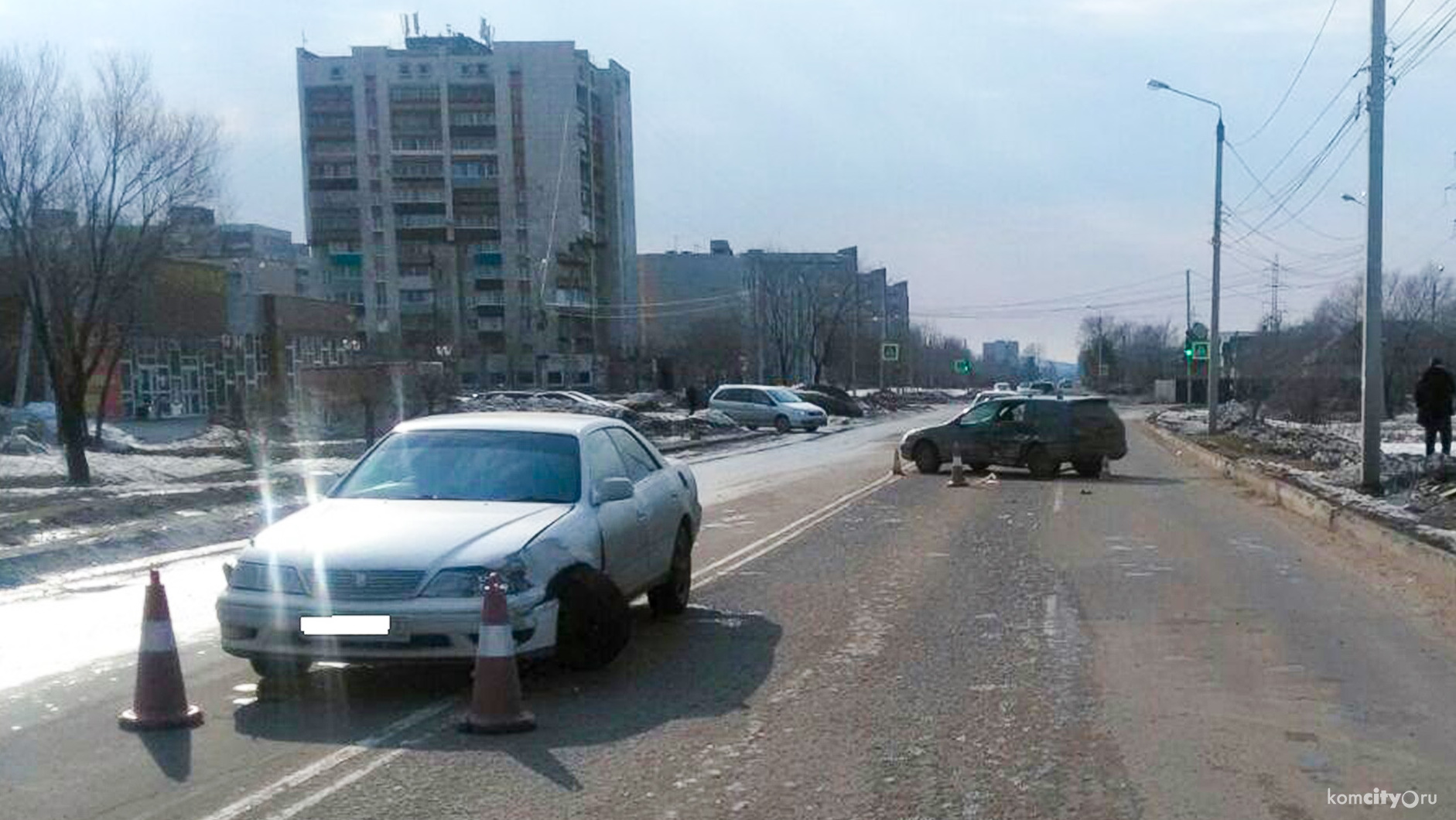 Два человека получили вчера травмы на дорогах города