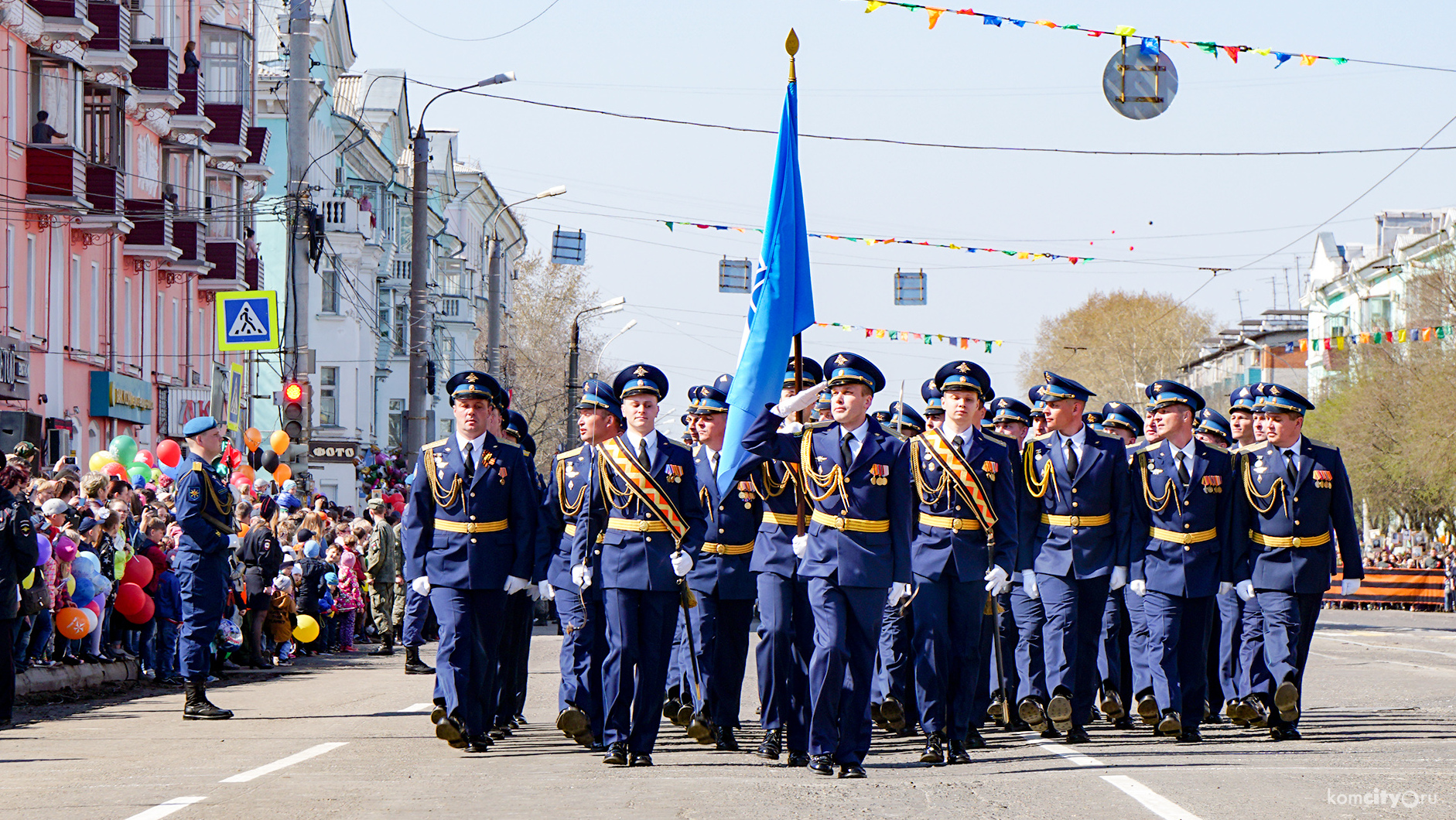 Марш Победы 9 Мая — Фотоотчёт от Komcity.ru