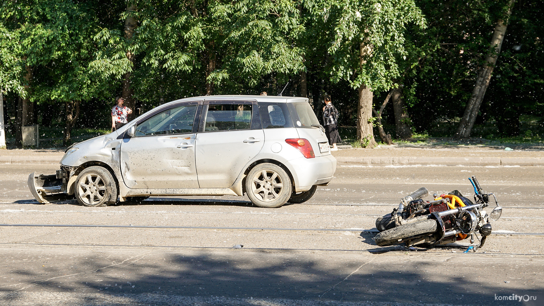 Автоледи, покалечившую мотоциклиста, приговорили к ограничению свободы