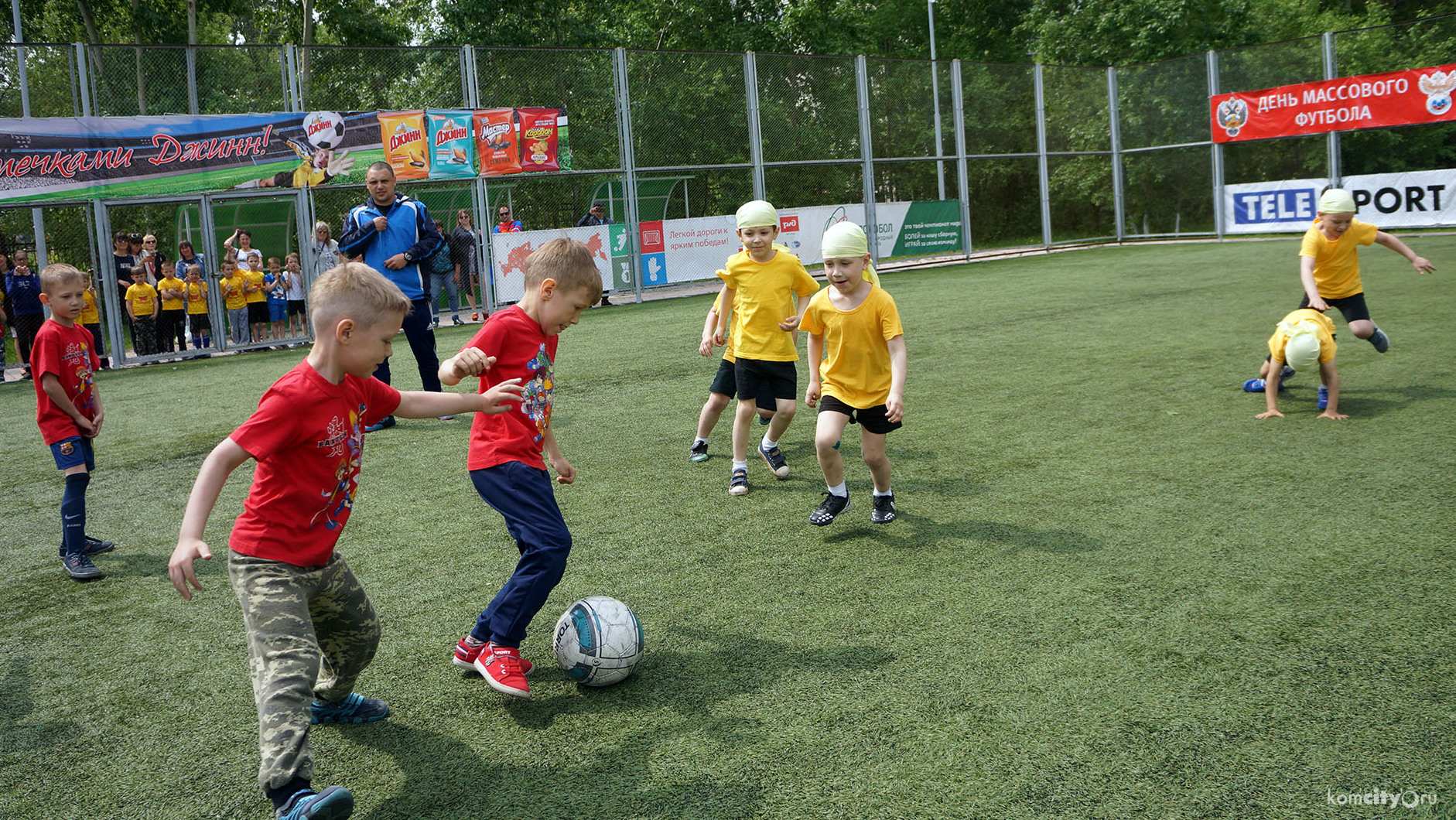 Детсадовский футбольный турнир посвятили Дню защиты детей