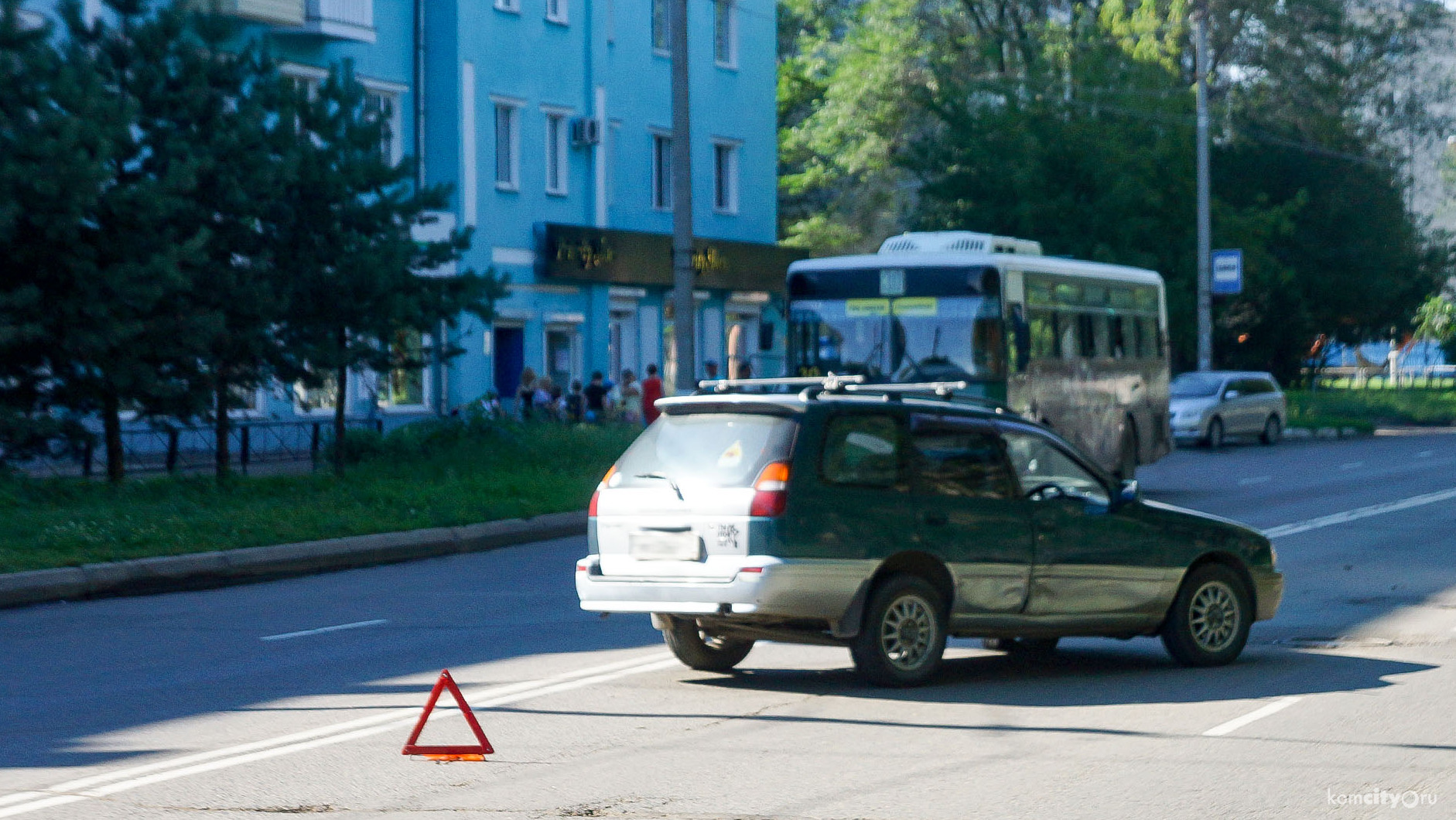 На Кирова в результате столкновения двух автомобилей пострадала пассажирка одного из них